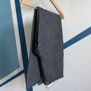 Bowery slim pant in brushed cotton twill / 32/32 / CHARCOAL CANVAS